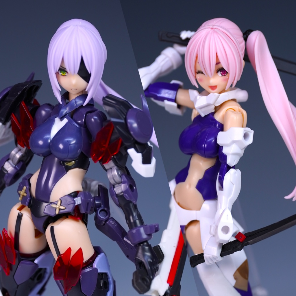 メガミデバイス朱羅用髪パーツB