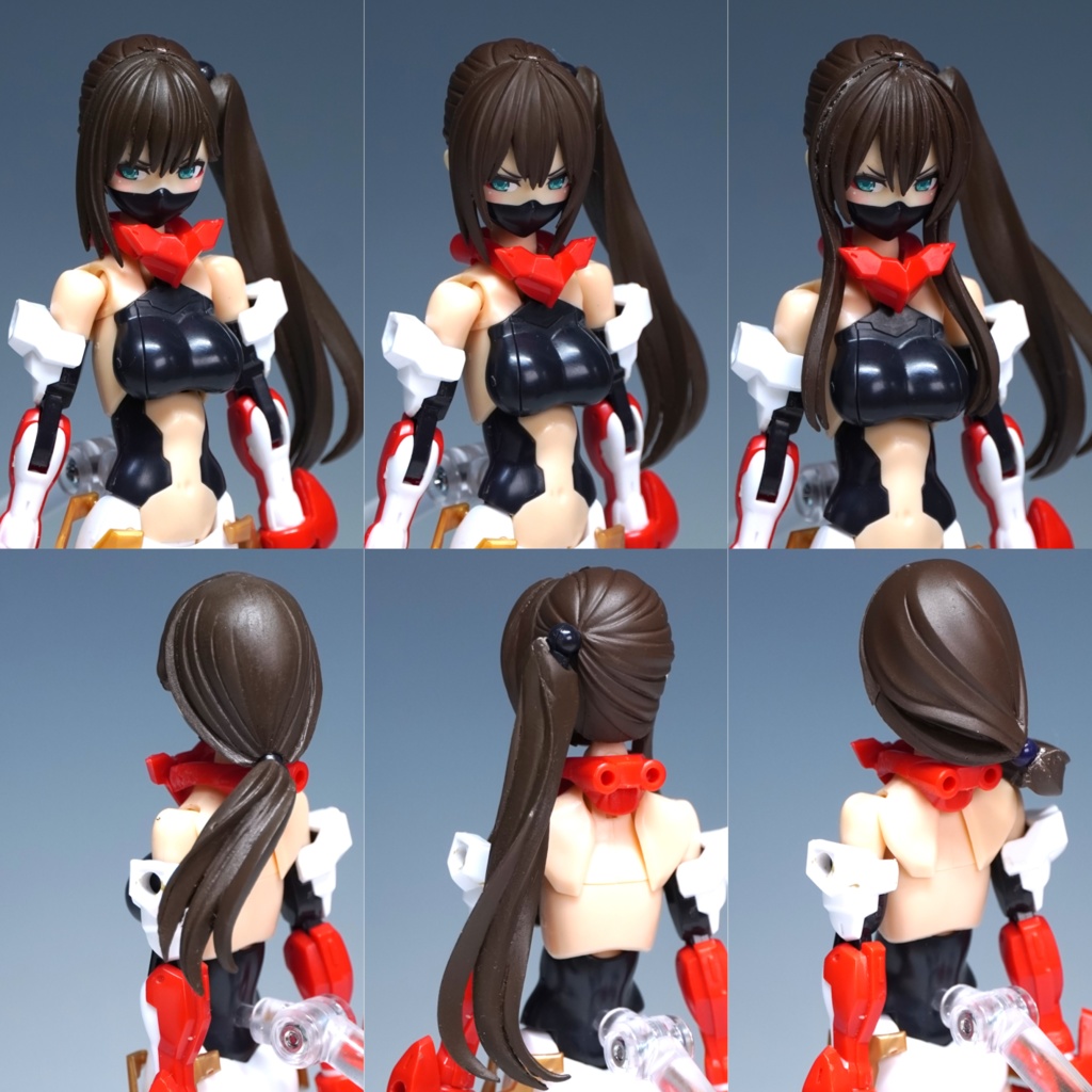 メガミデバイス朱羅用髪パーツB