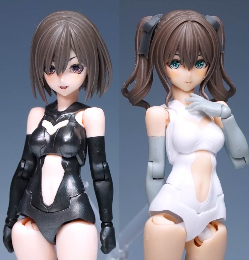 メガミデバイス シャーシキット用髪パーツB