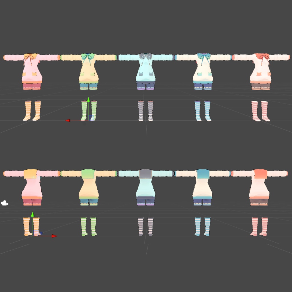 プティシラちゃん向け部屋着