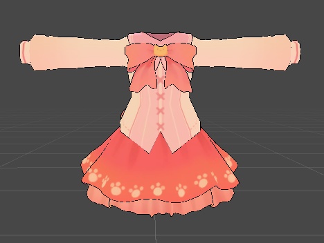 プティシラちゃん向け衣装