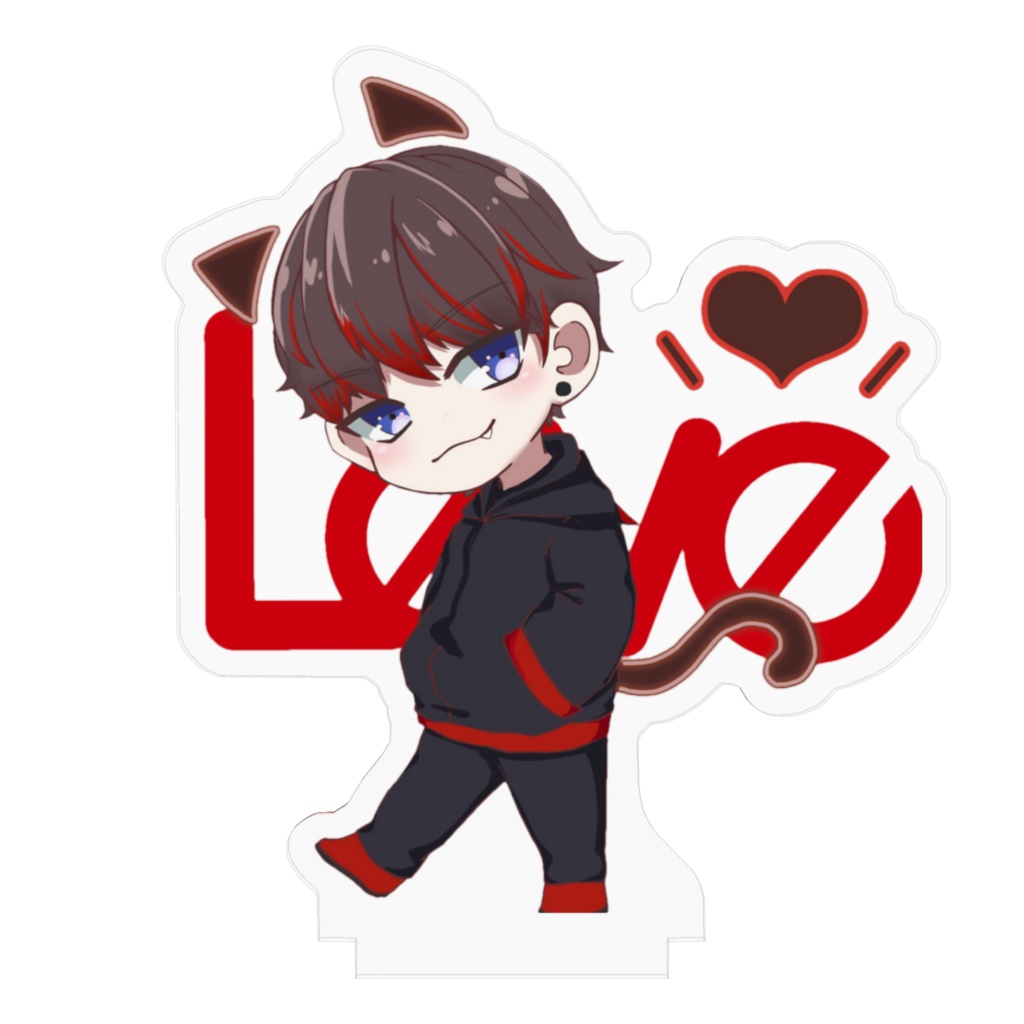 Loveのオリキャラアクリルフィギュア
