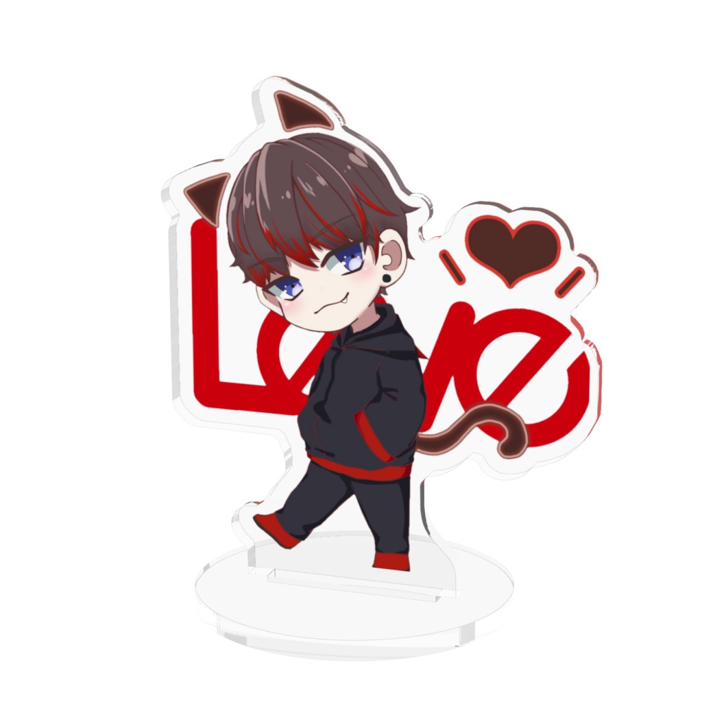 Loveのオリキャラアクリルフィギュア