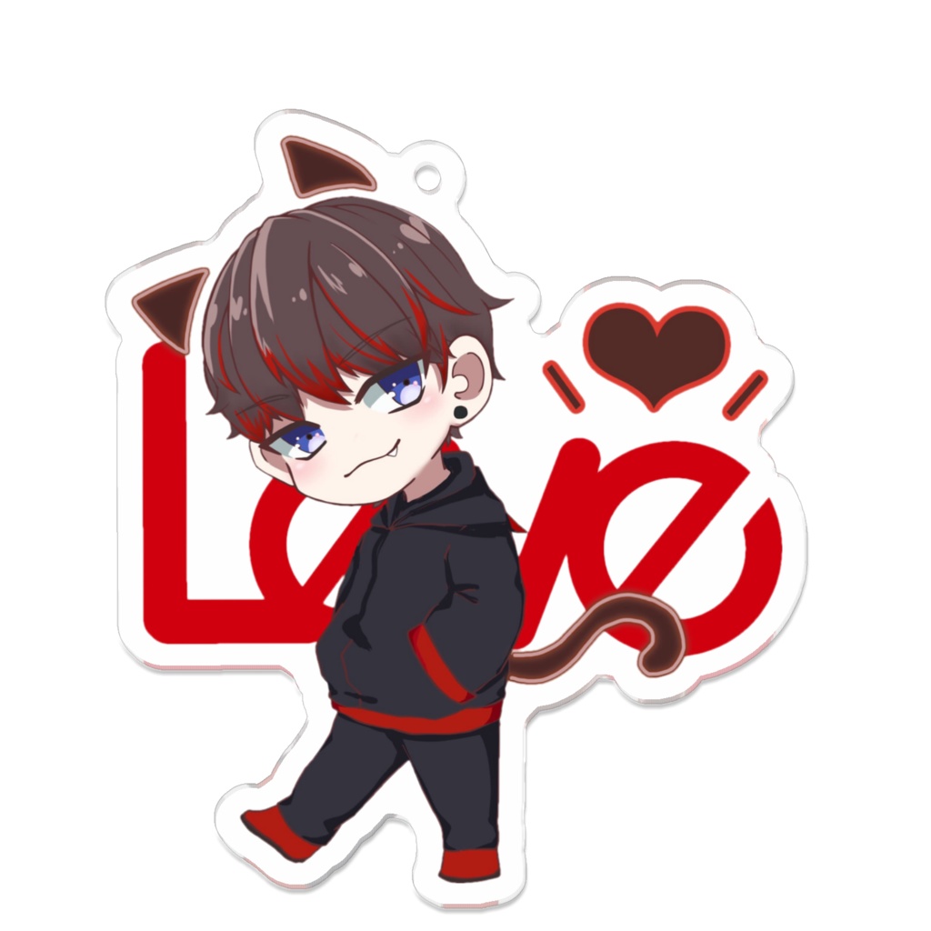 らゔくんオリキャラアクキー