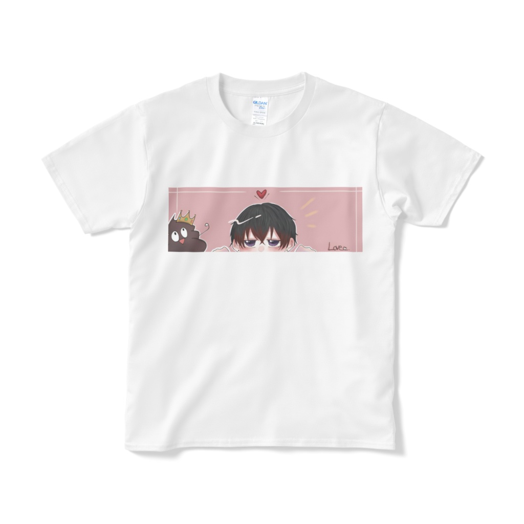 らゔくんTシャツver.2(白