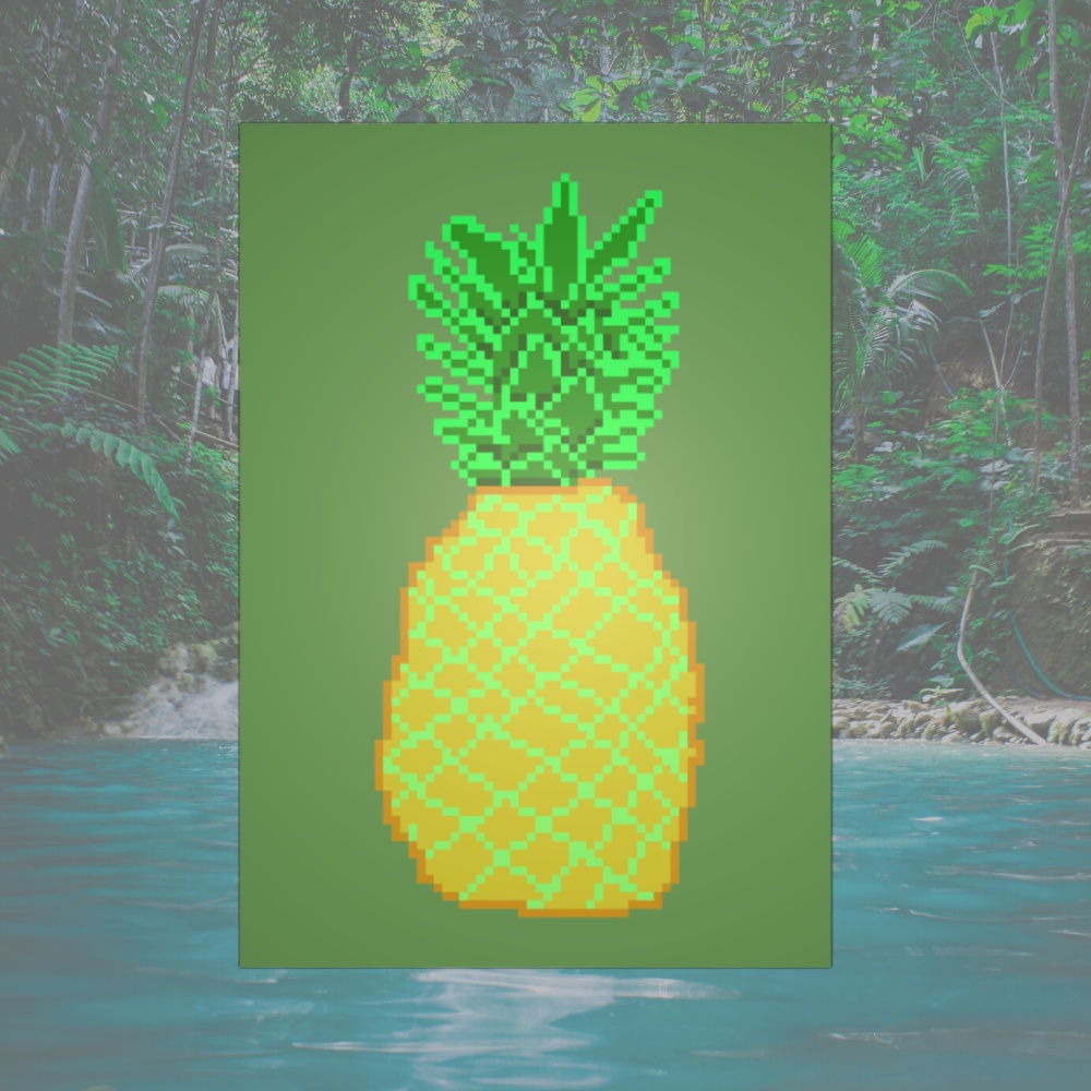 【VRChat想定】果物の絵 4点セット