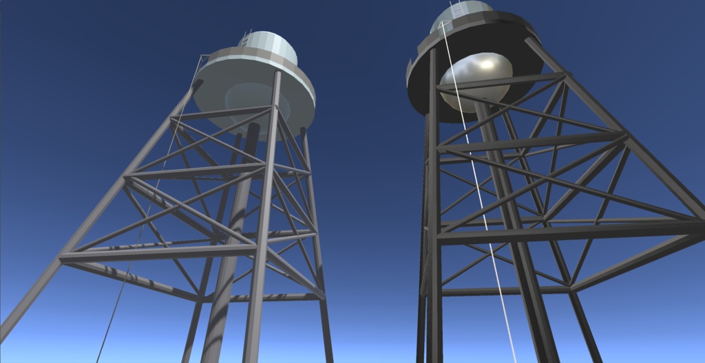 【VRChat想定】給水塔