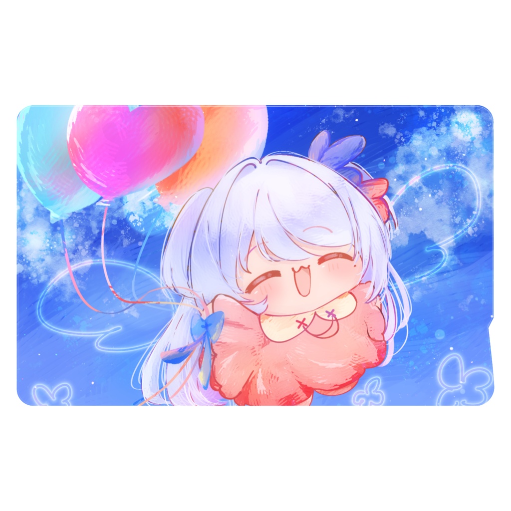 もちまりにこにこICカードステッカー