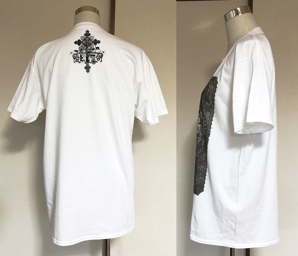 espiéglerie-いたずら-Tシャツ【ホワイト:S・M・L・XL】