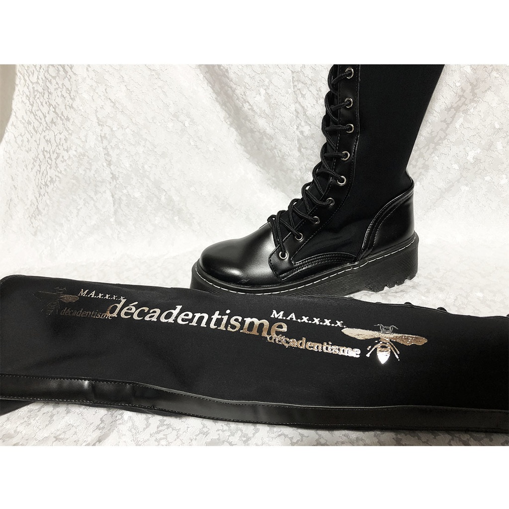 décadentismeニーハイロングブーツ