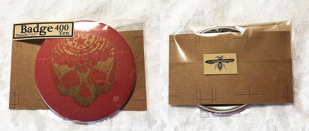 しゃれこうべ*缶バッジ×セット