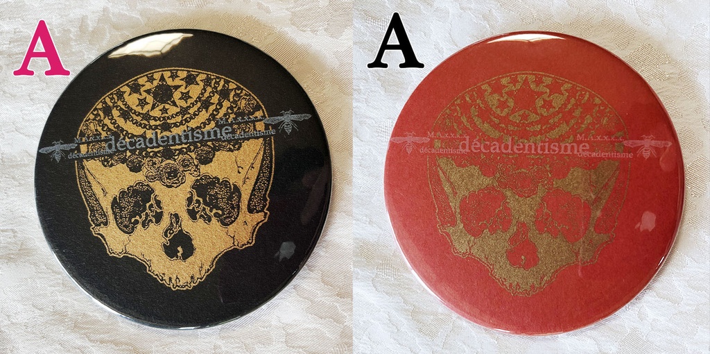 しゃれこうべ*手鏡