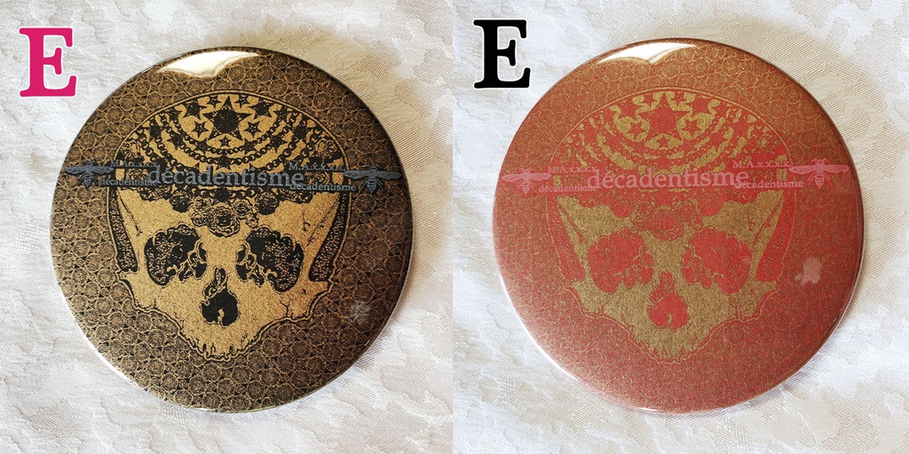 しゃれこうべ*手鏡