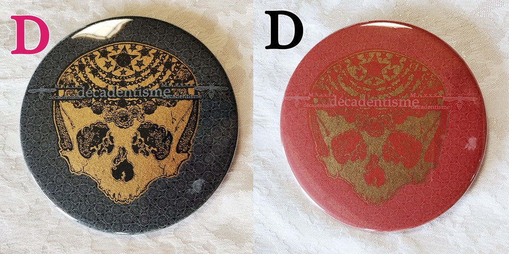 しゃれこうべ*手鏡