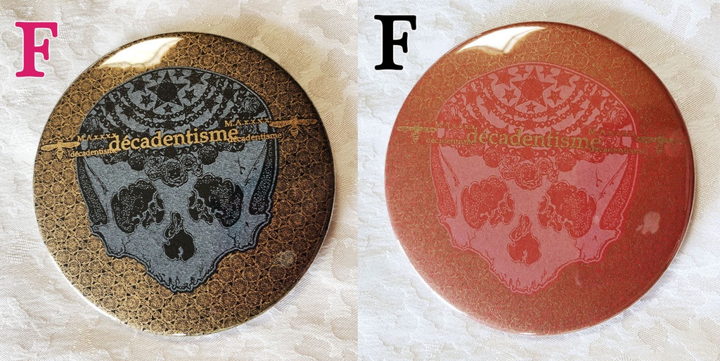 しゃれこうべ*手鏡