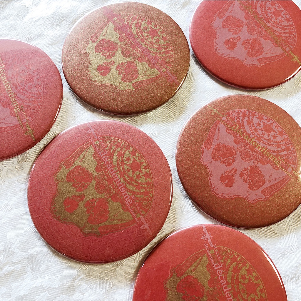 しゃれこうべ*手鏡