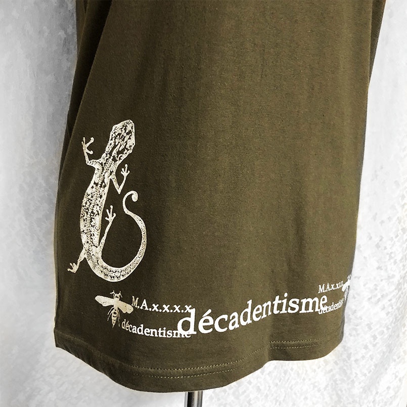 ヤモリシンプルTシャツ