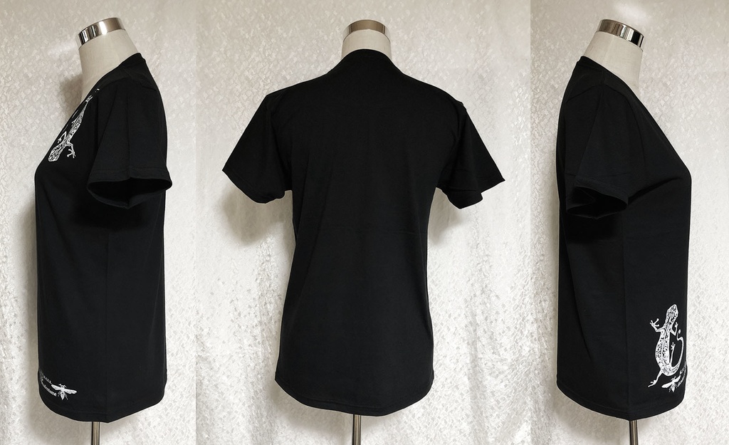 ヤモリシンプルTシャツ