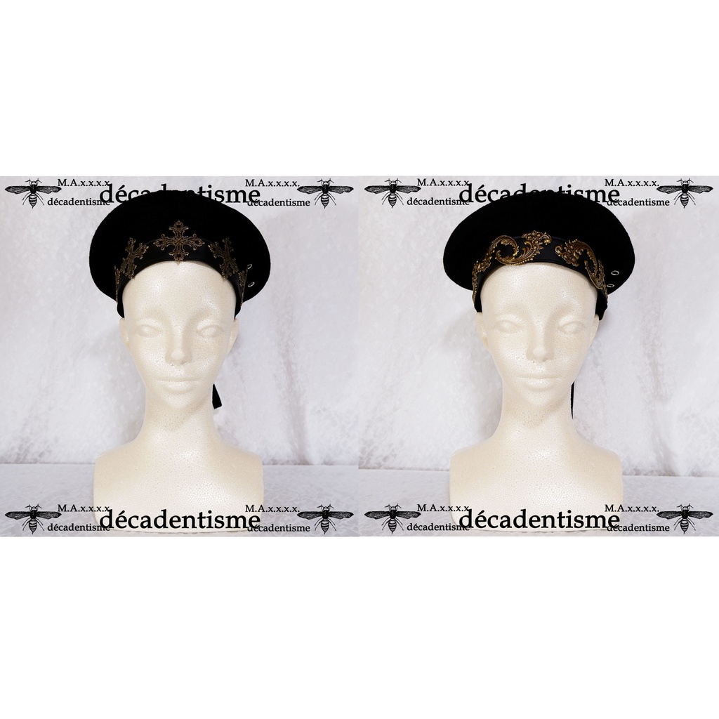 クラウンのベレー帽