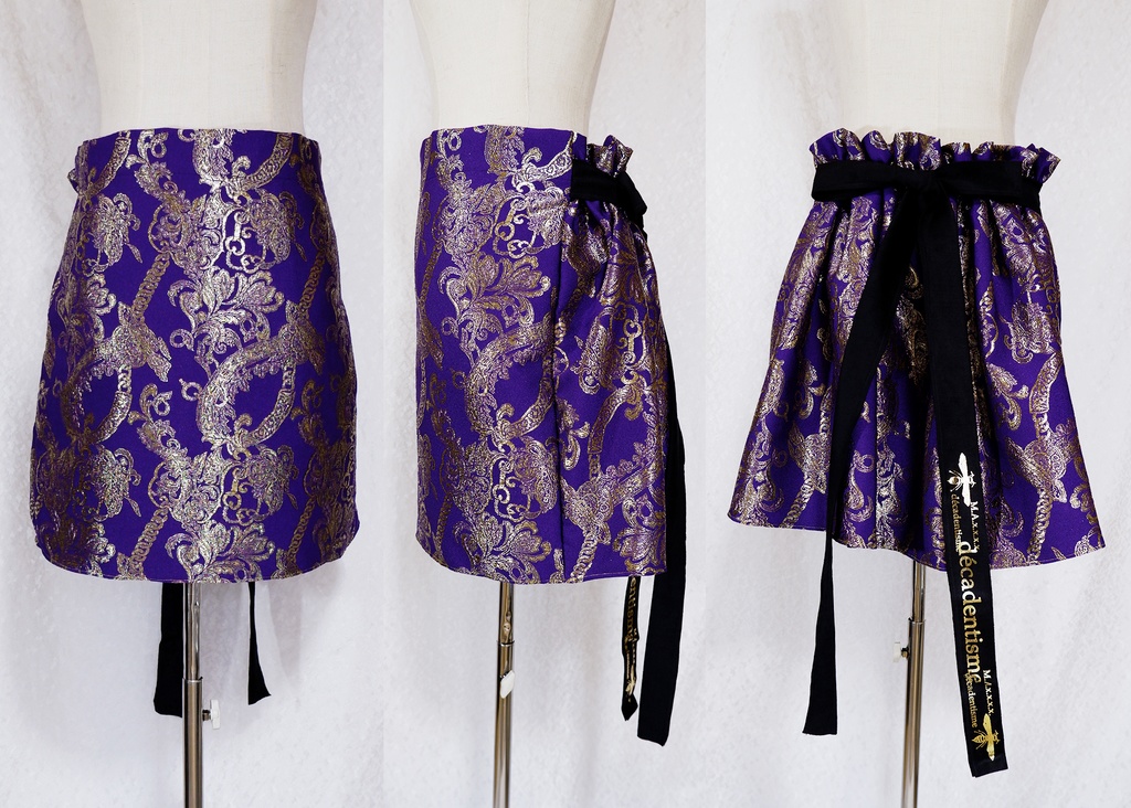 ジャガードRibbonのスカート