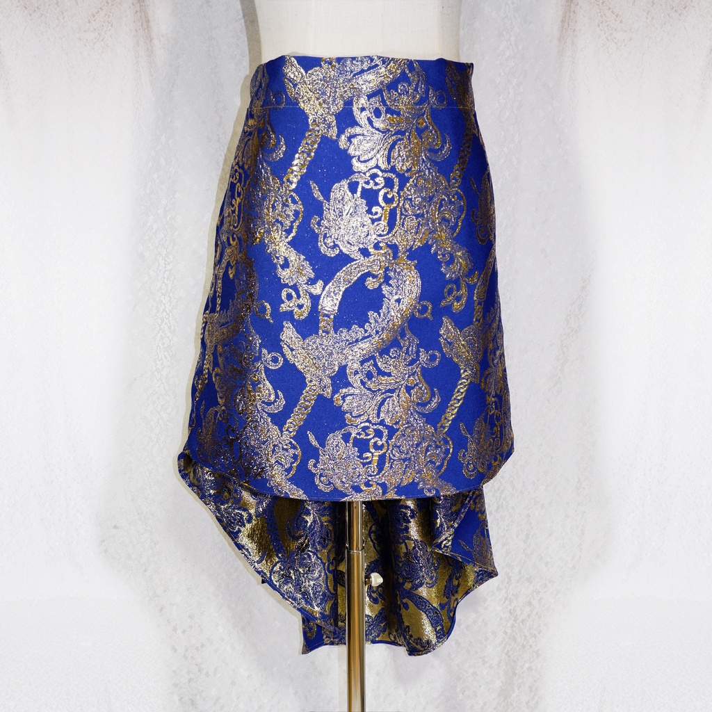 ジャガードRibbonのフィッシュテールスカート