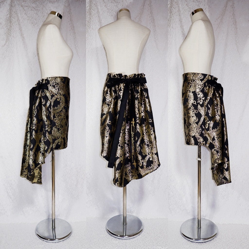 ジャガードRibbonのフィッシュテールスカート