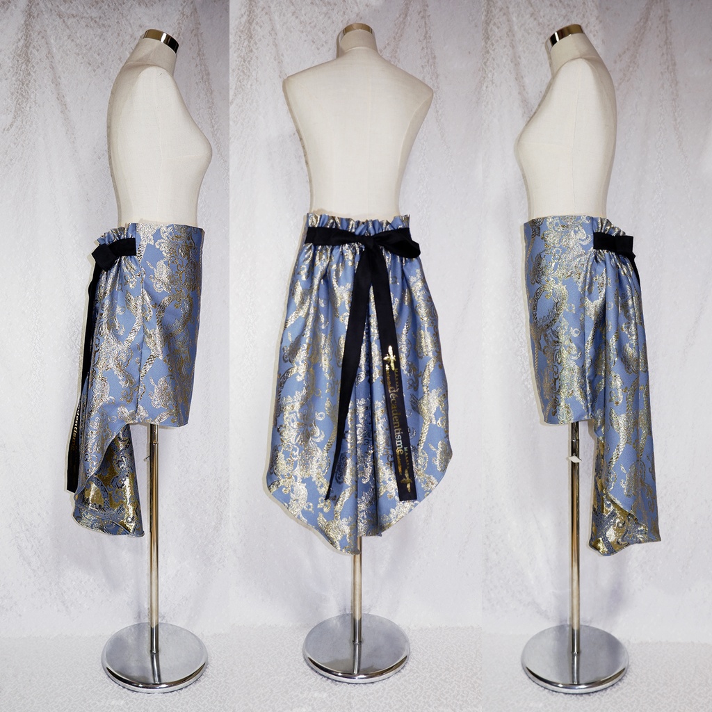 ジャガードRibbonのフィッシュテールスカート