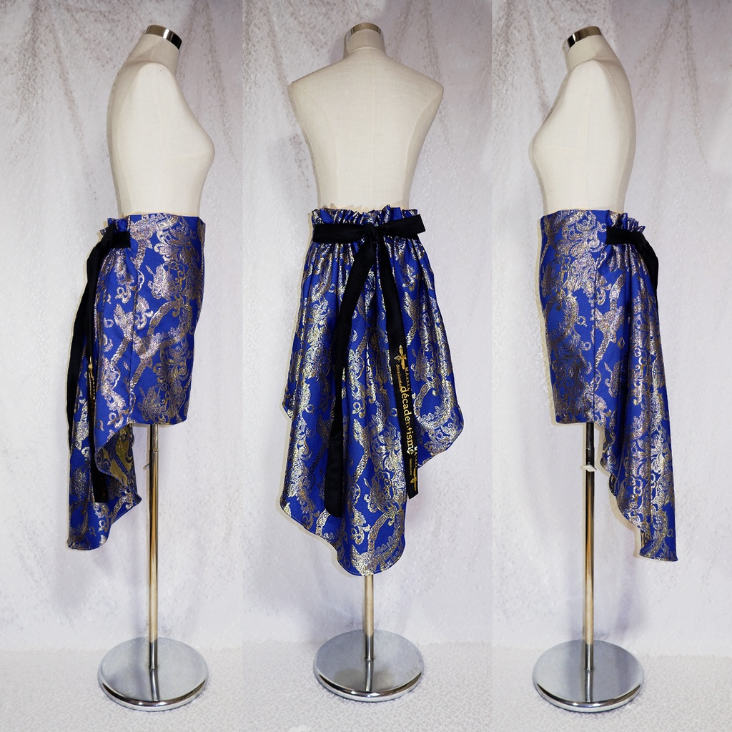 ジャガードRibbonのフィッシュテールスカート