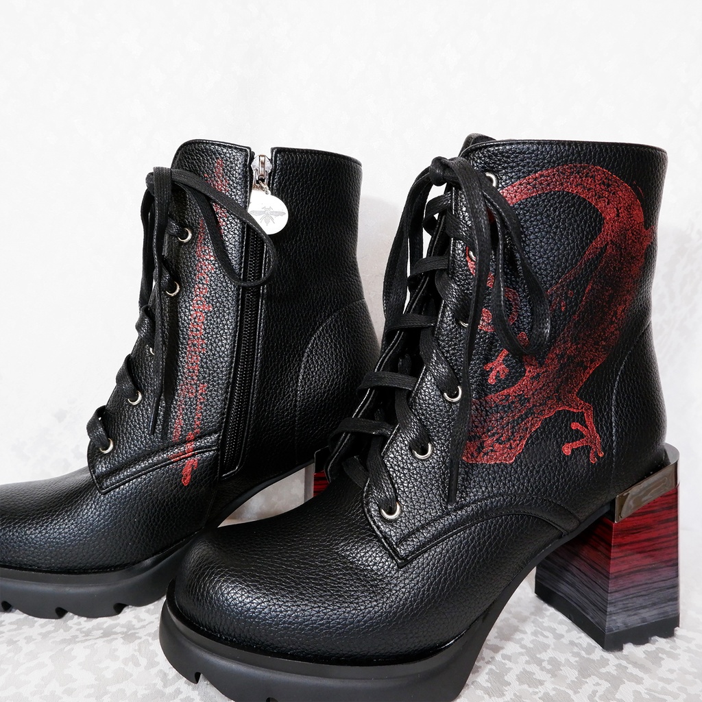 REDヤモリのショートブーツ