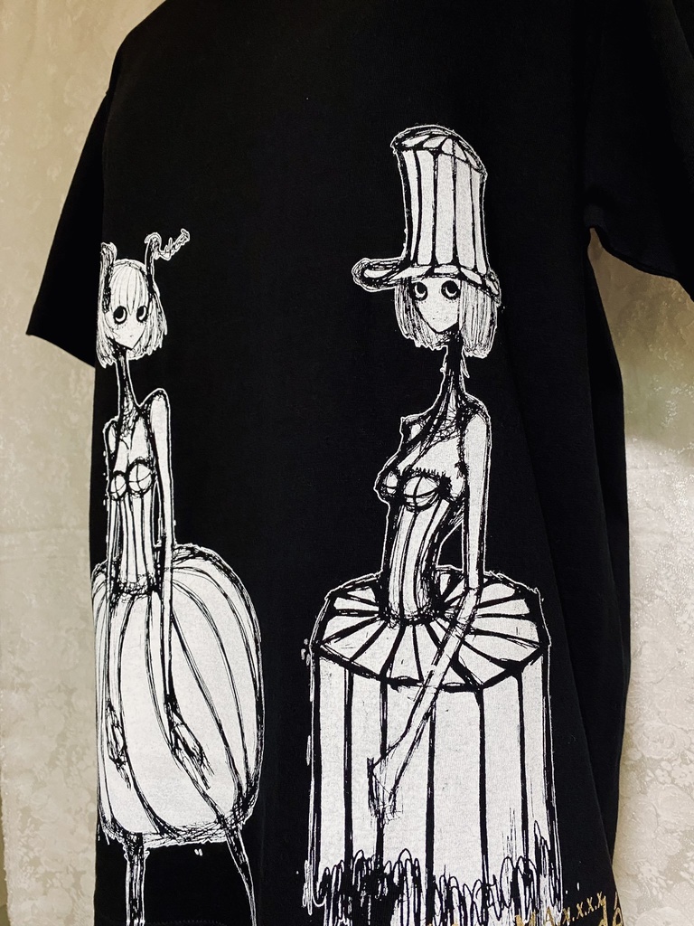 décadentisme-fille-Tシャツ