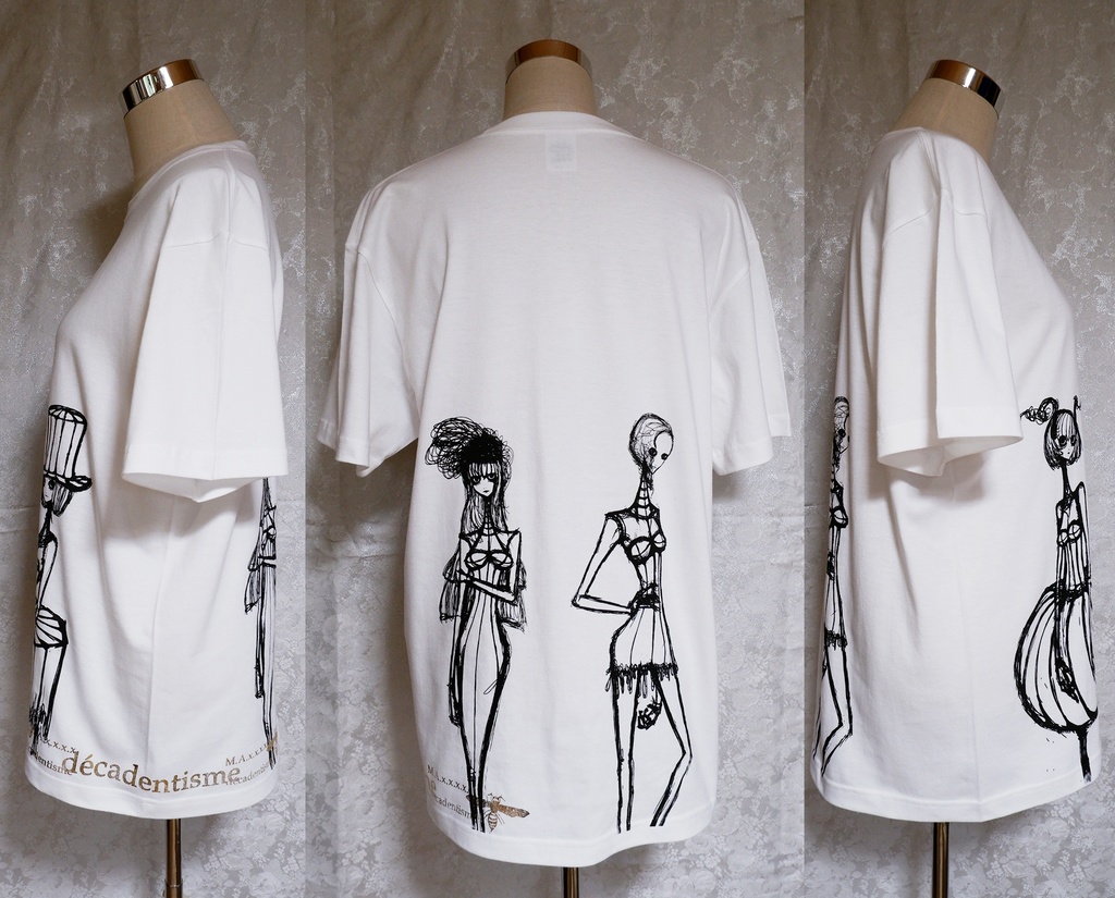 décadentisme-fille-Tシャツ