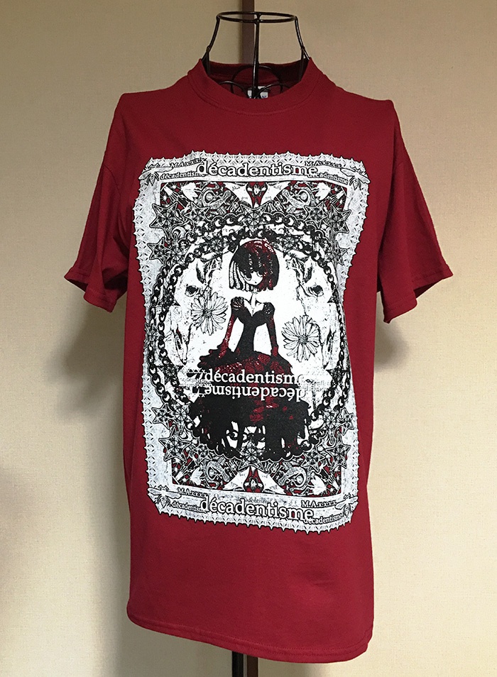 espiéglerie-いたずら-Tシャツ【カーディナルレッド:M･L･XL】