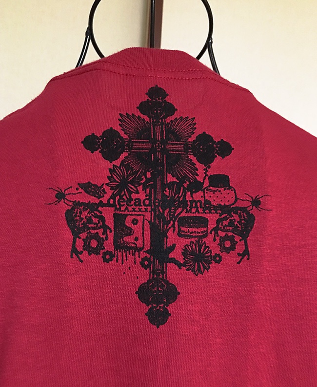 espiéglerie-いたずら-Tシャツ【カーディナルレッド:M・L・XL】