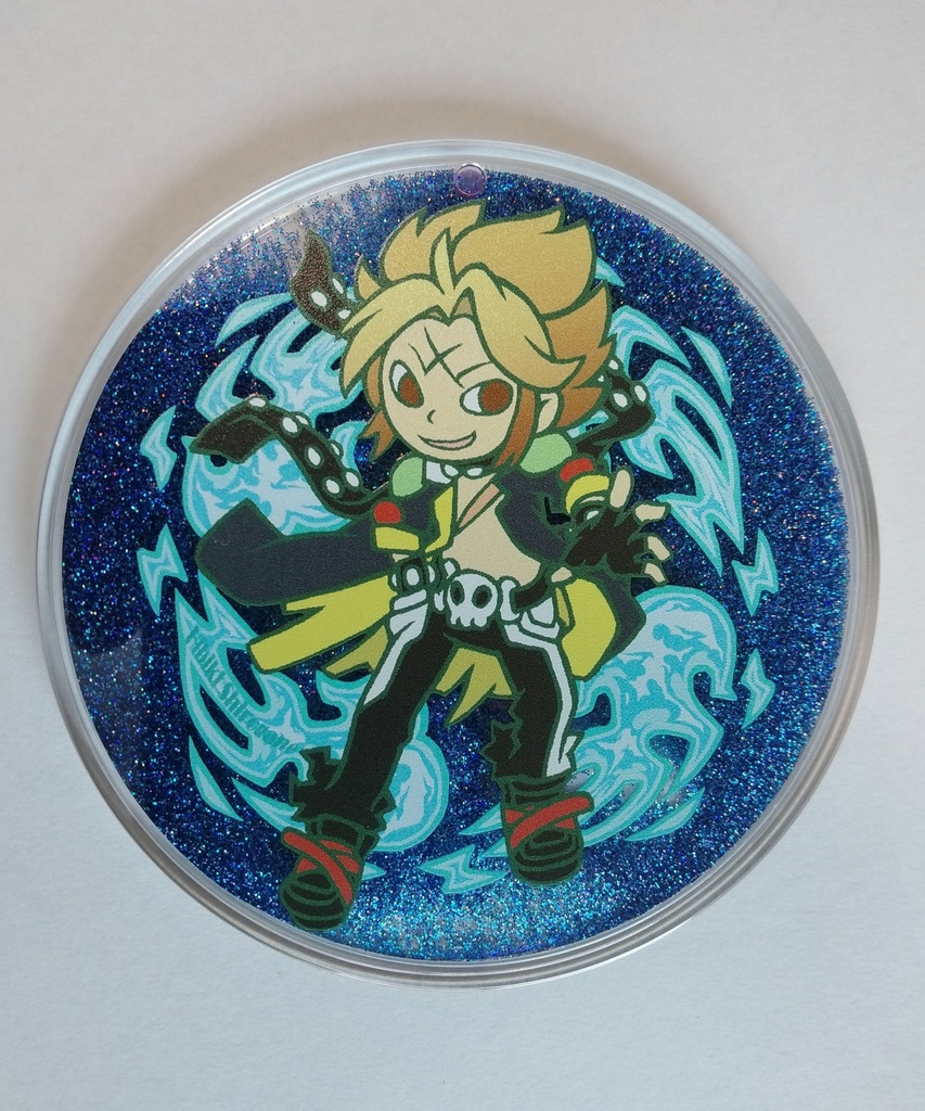 ライブアライブ  アキラ アクリルグリッターコースター