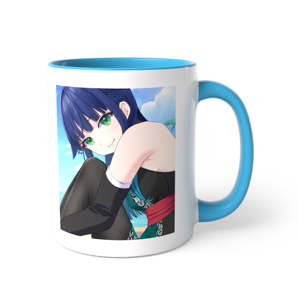 夢咲たま　ツートンカラーマグカップ