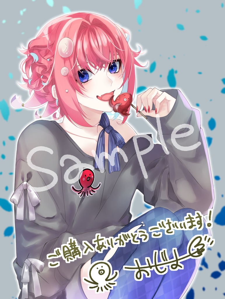 オクトくんTシャツ①
