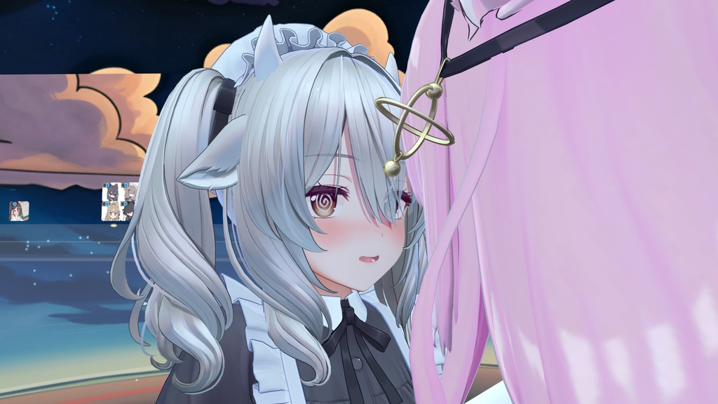 【Milltina】【MA対応】《Multi-Emotion Kiss Animation System》- VRChat用 3種類の感情の三段キス表情アニメーション機能