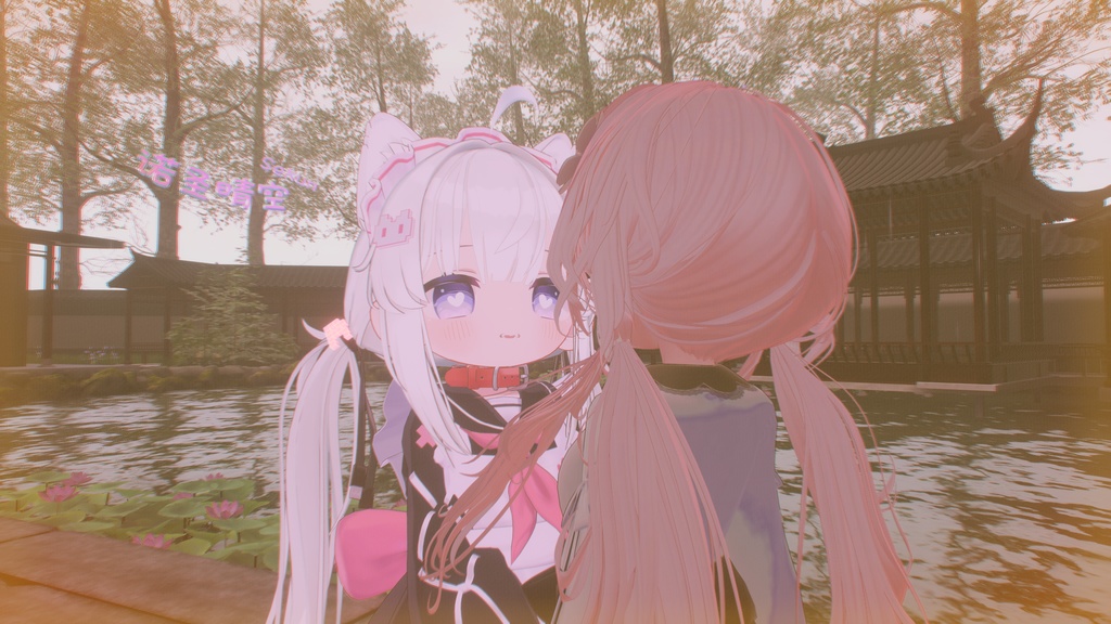 【Hikarun】【MA対応】《Multi-Emotion Kiss Animation System》- VRChat用 3種類の感情の三段キス表情アニメーション機能