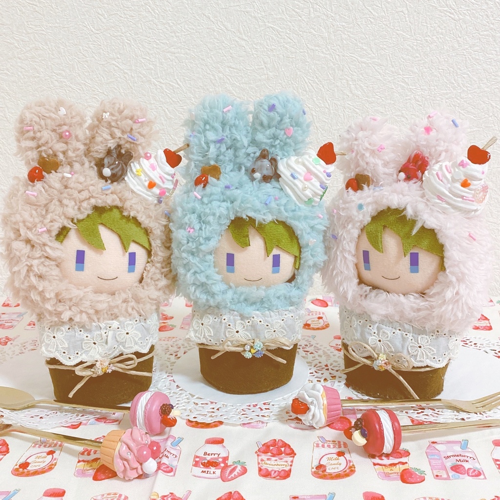 カップケーキうさぎさん