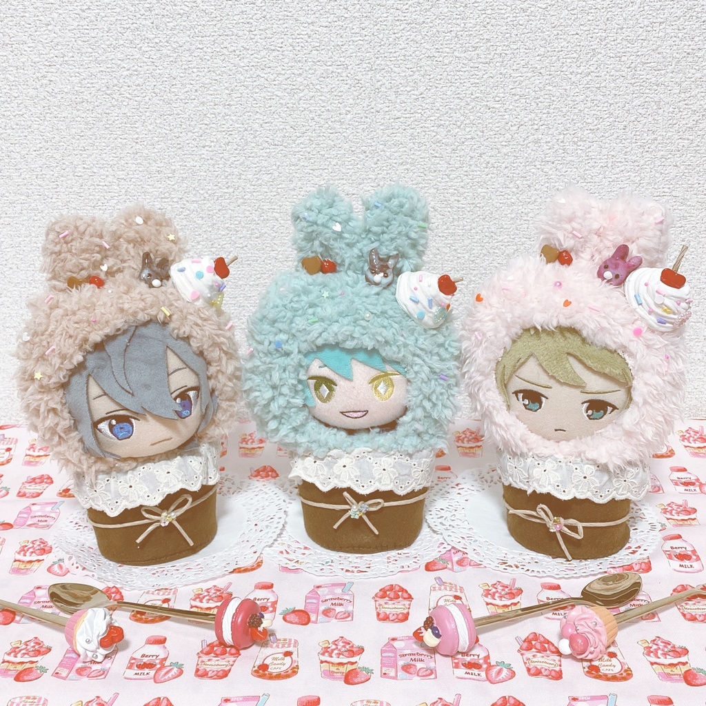 カップケーキうさぎさん