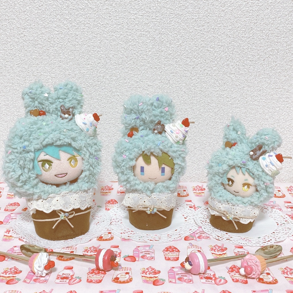 カップケーキうさぎさん