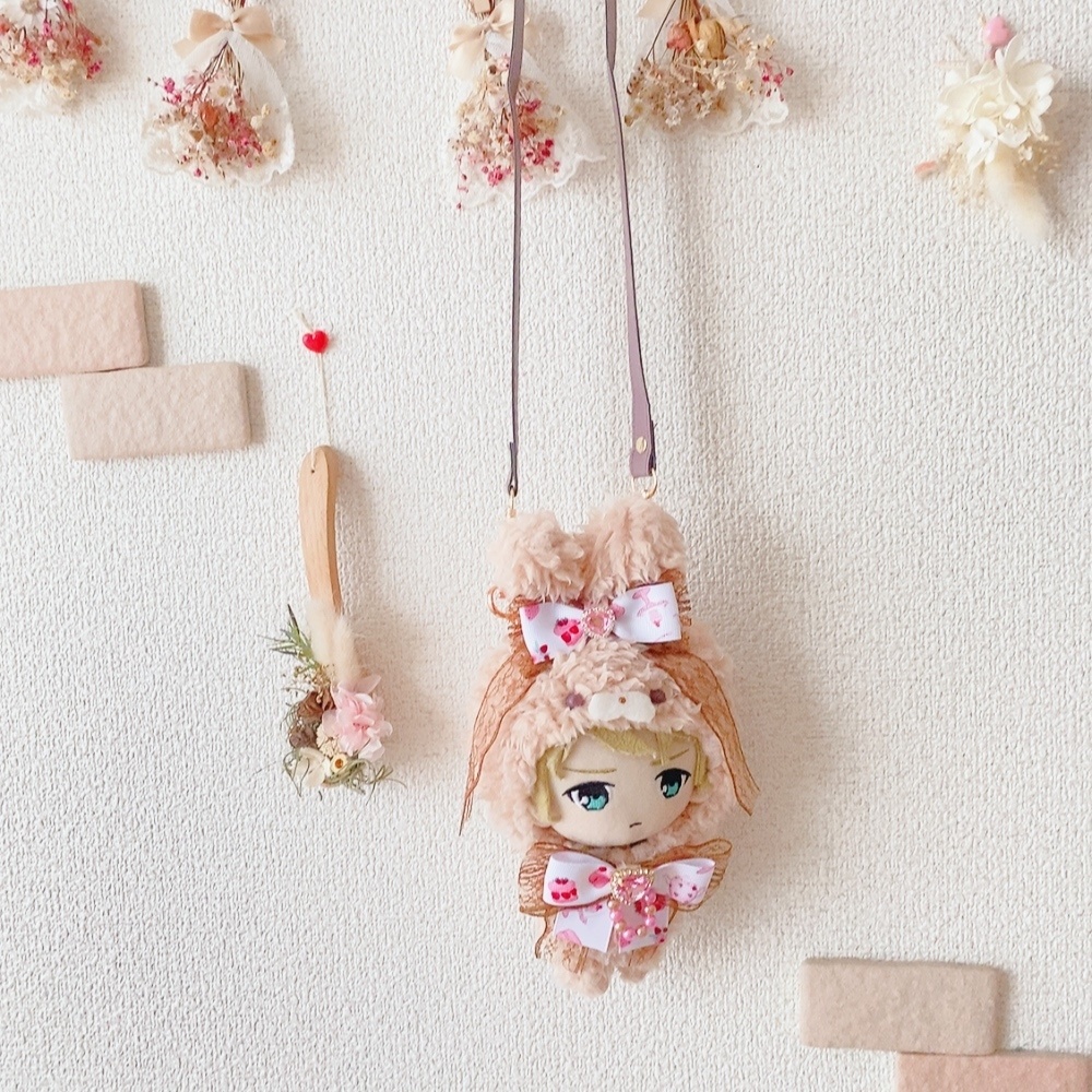 【16cm】チェーン付きうさぎさん