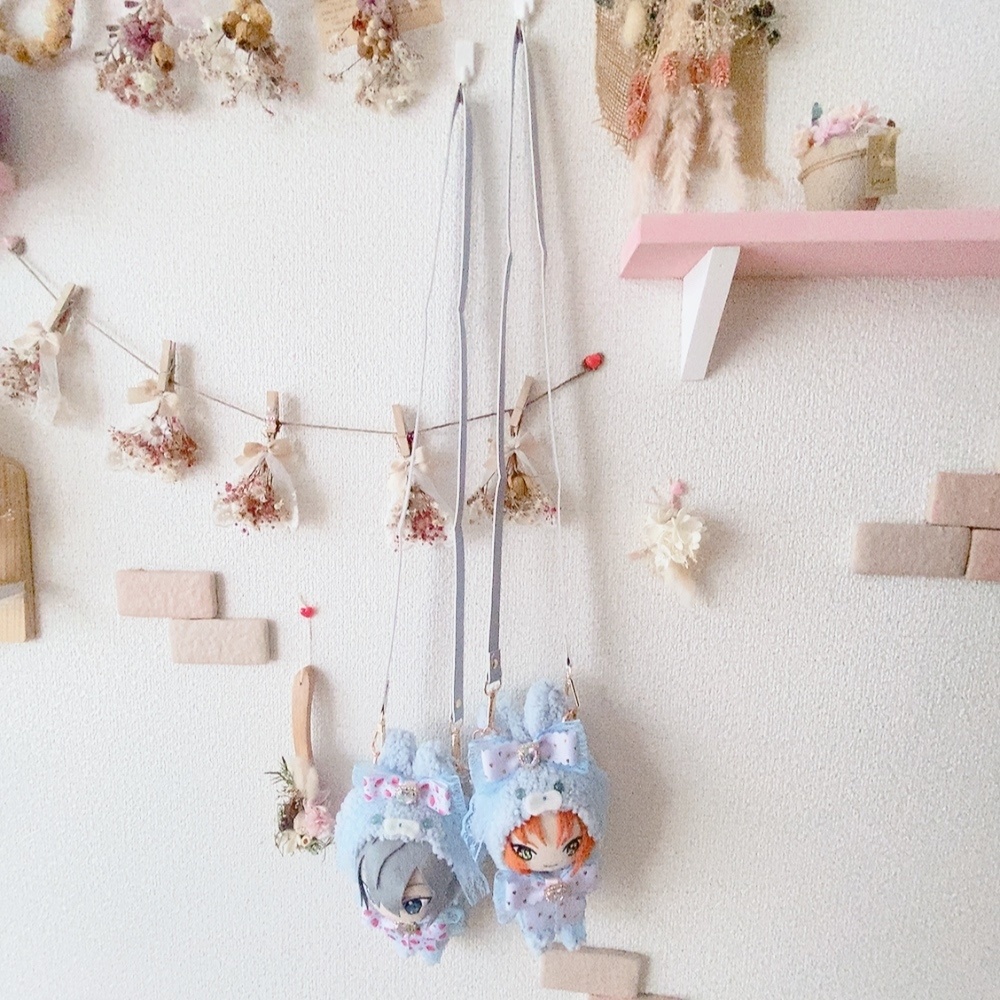 【16cm】チェーン付きうさぎさん