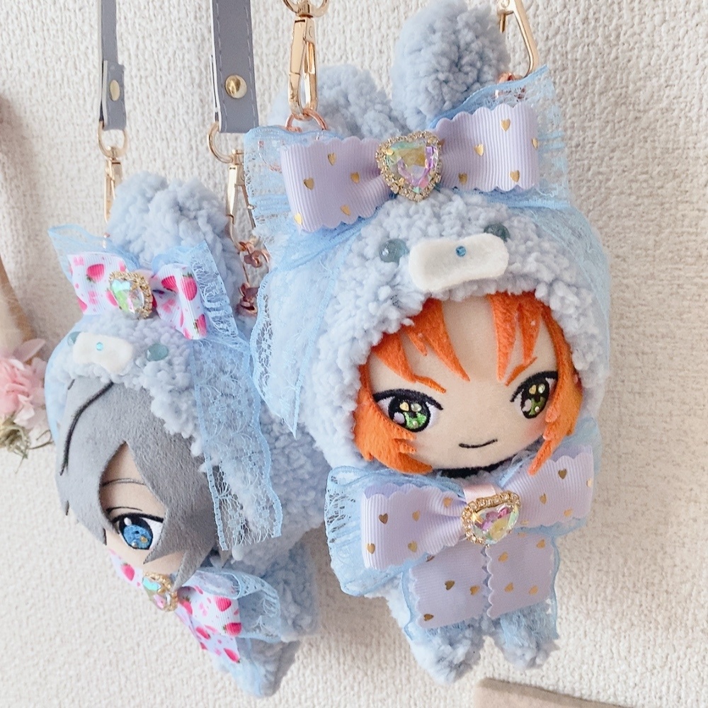 【16cm】チェーン付きうさぎさん