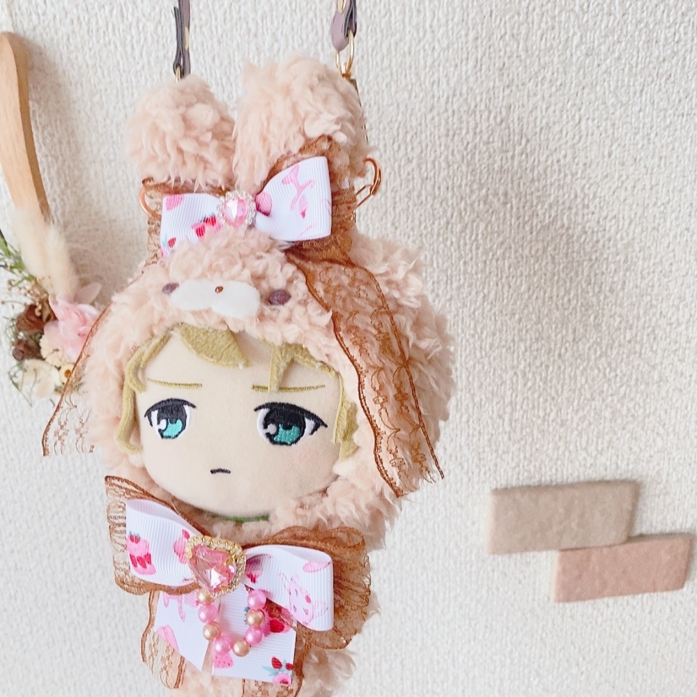 【16cm】チェーン付きうさぎさん