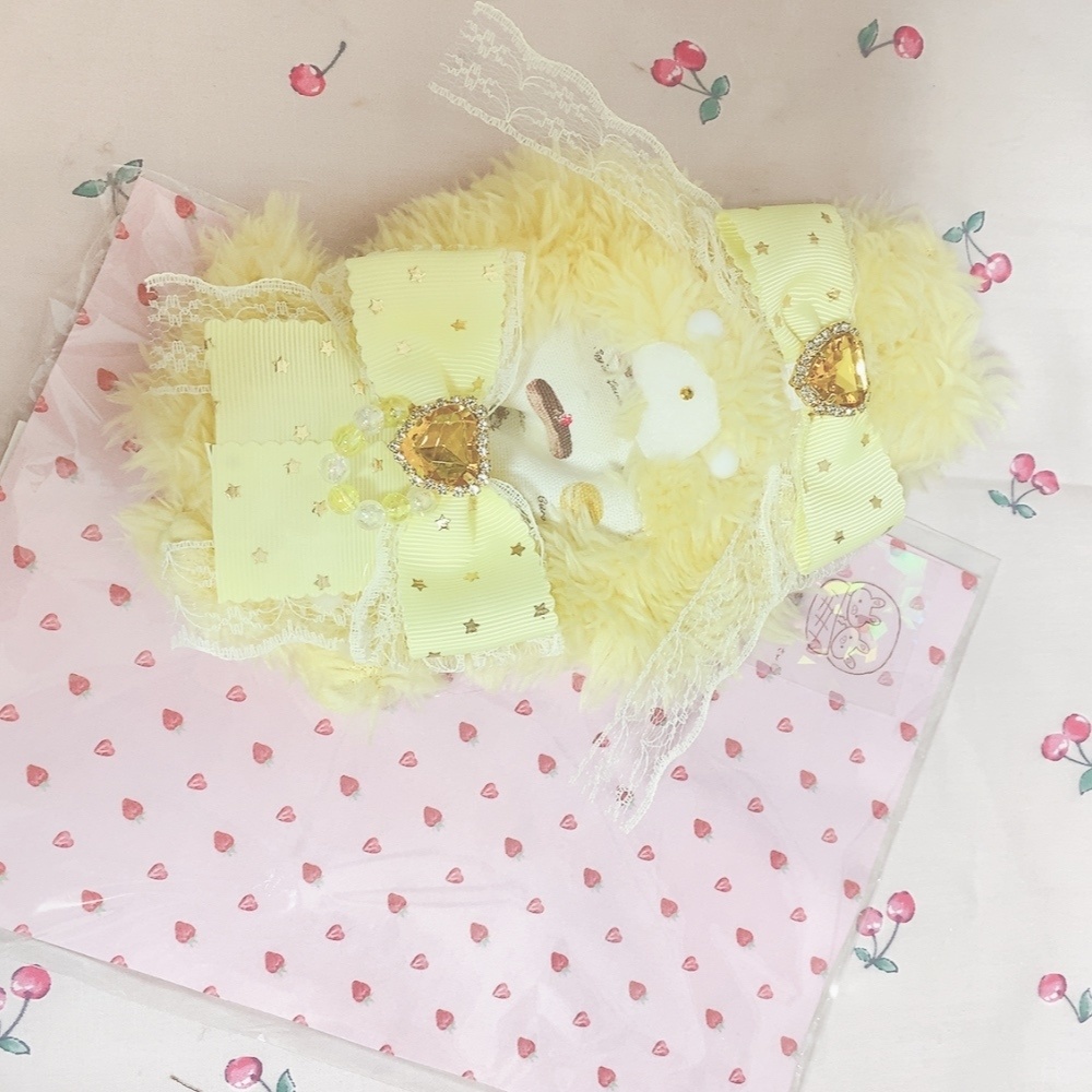 黄色いうさぎさん 12cmサイズ