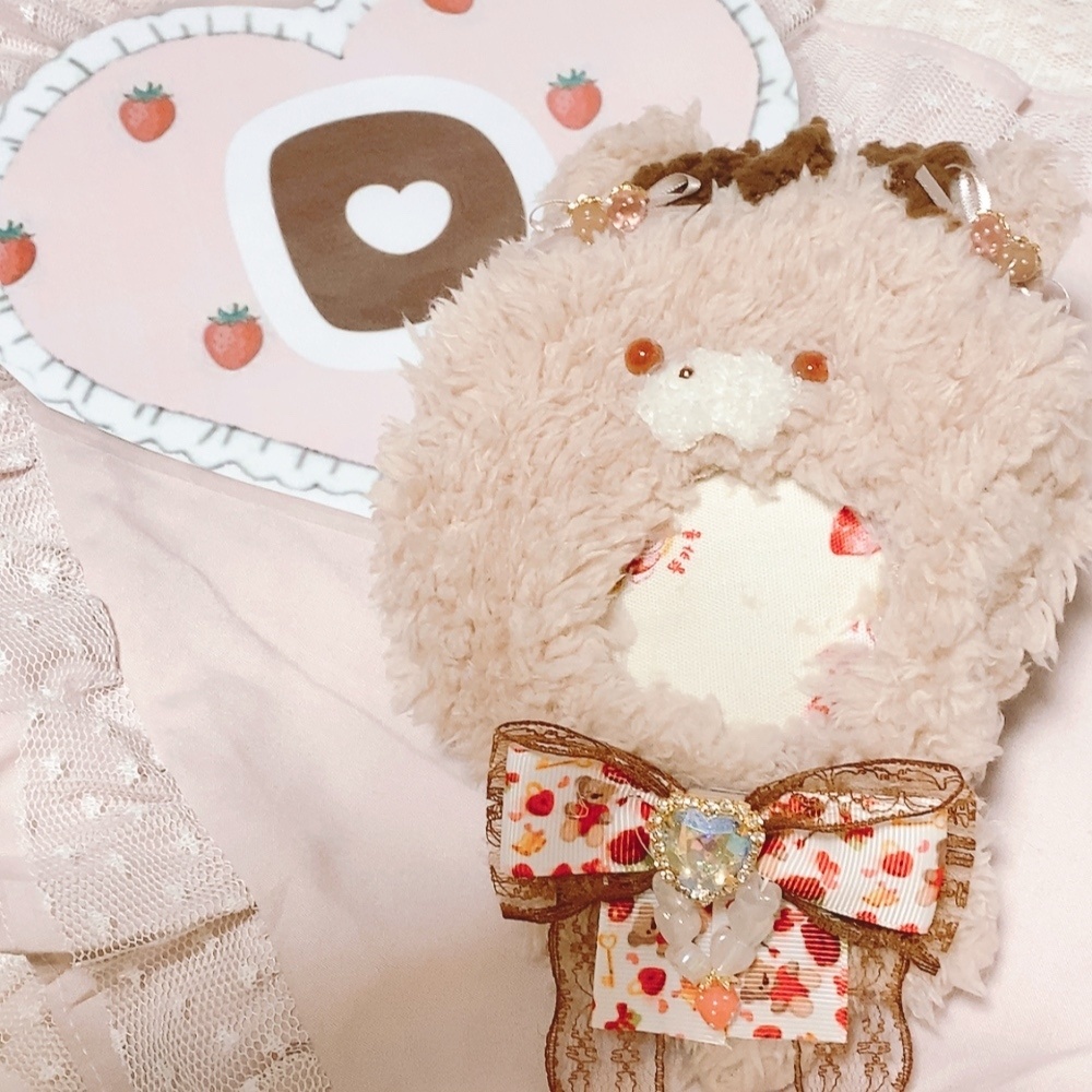 【16cm】いちごリスさんの着ぐるみ