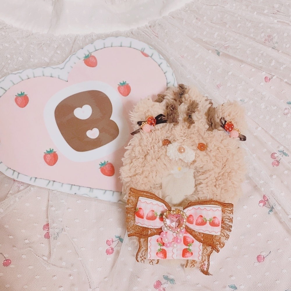 ちびぐるみサイズ いちごリスさんの着ぐるみ