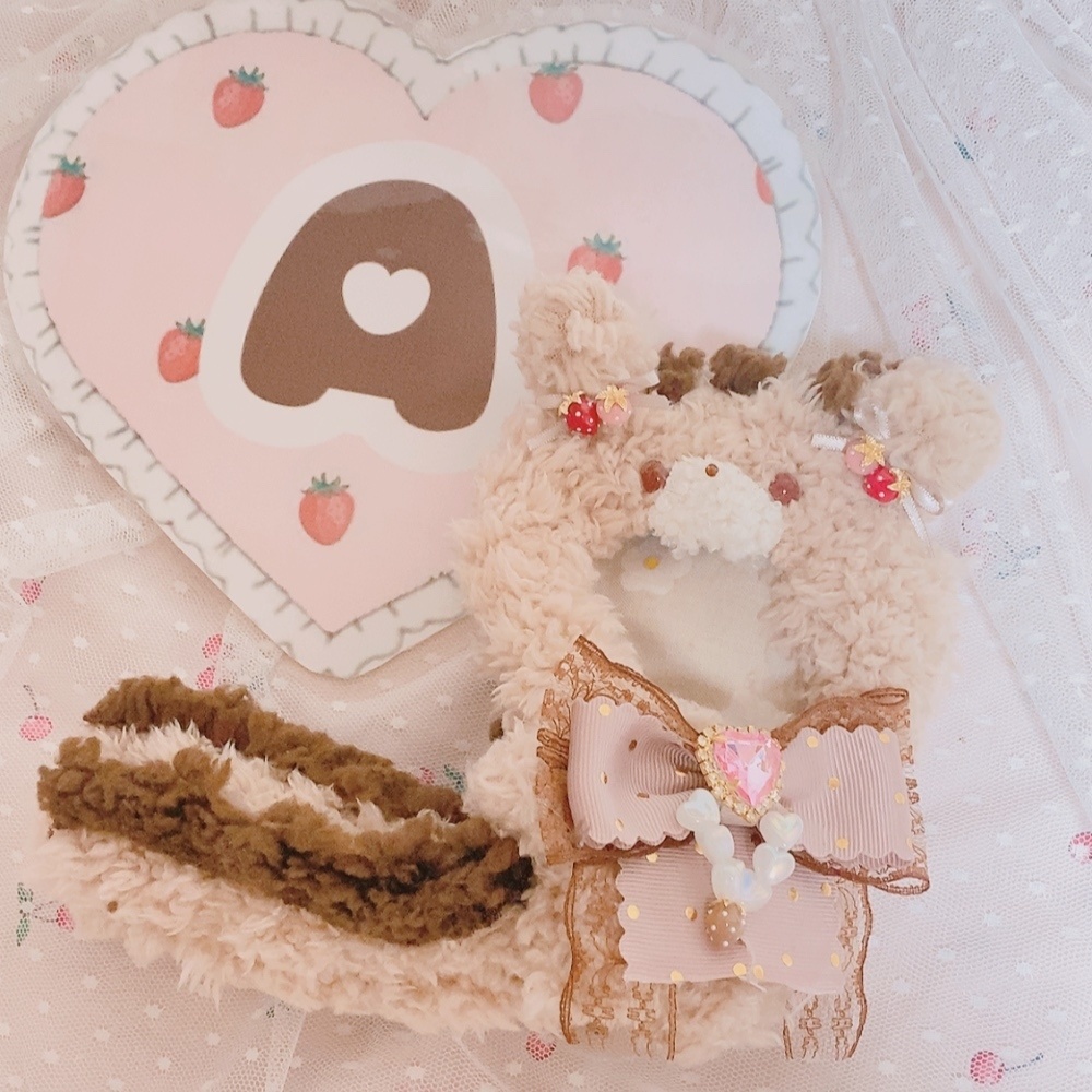 ちびぐるみサイズ いちごリスさんの着ぐるみ