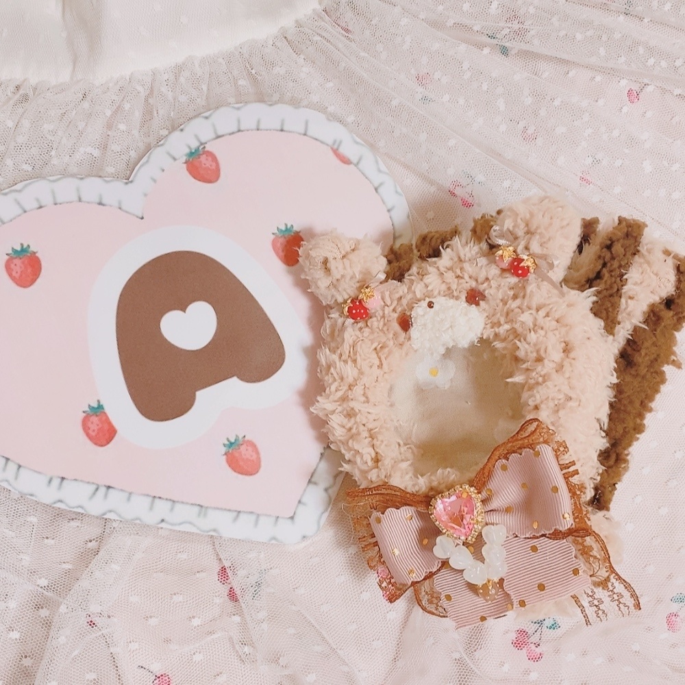 ちびぐるみサイズ いちごリスさんの着ぐるみ